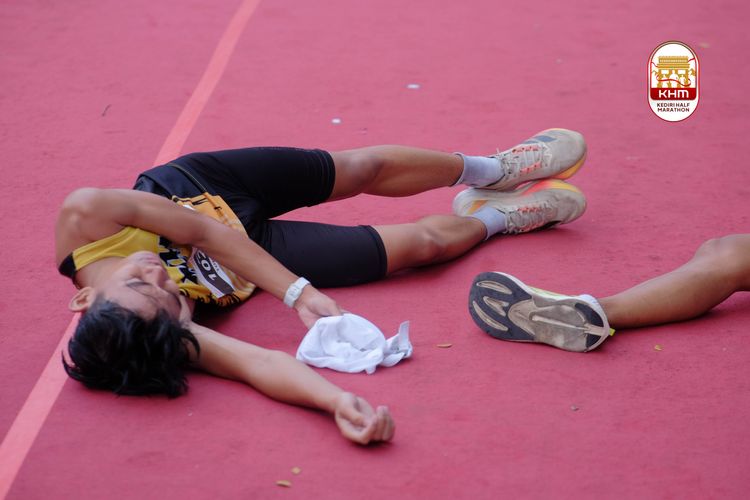 Race photo from Kediri Half Marathon 2025