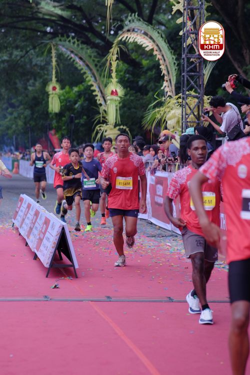 Race photo from Kediri Half Marathon 2025