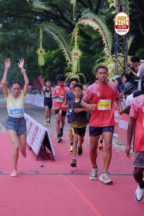 Race photo from Kediri Half Marathon 2025