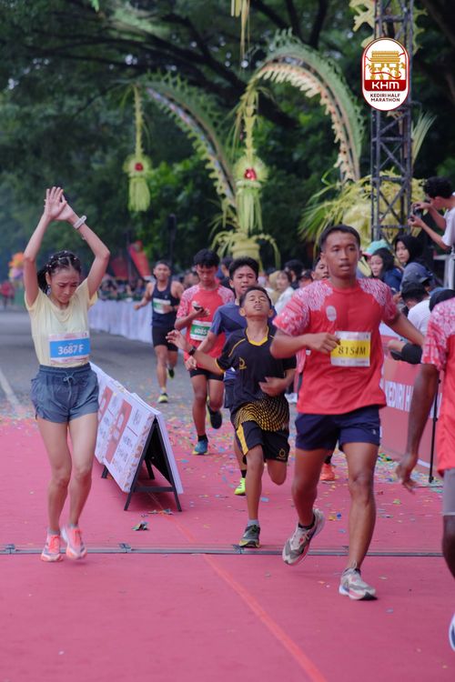 Race photo from Kediri Half Marathon 2025