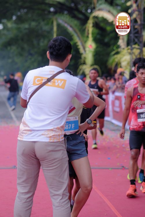 Race photo from Kediri Half Marathon 2025