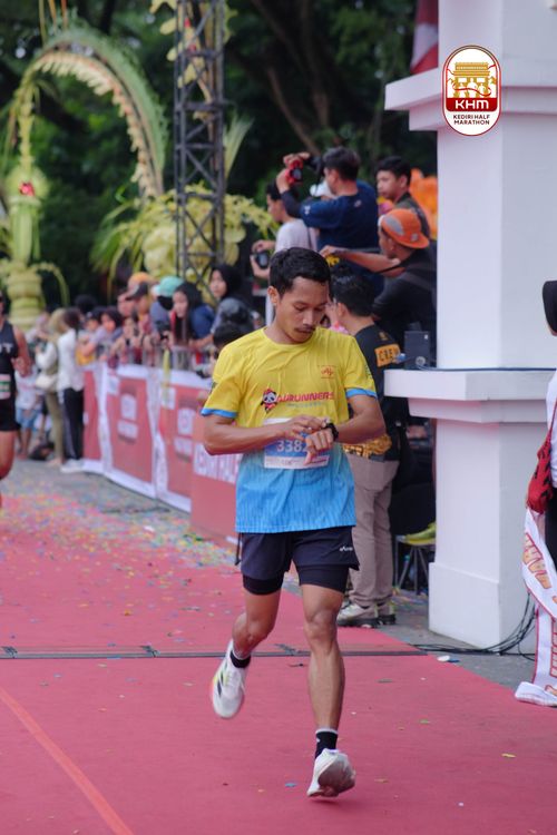 Race photo from Kediri Half Marathon 2025