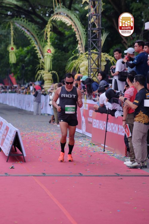 Race photo from Kediri Half Marathon 2025