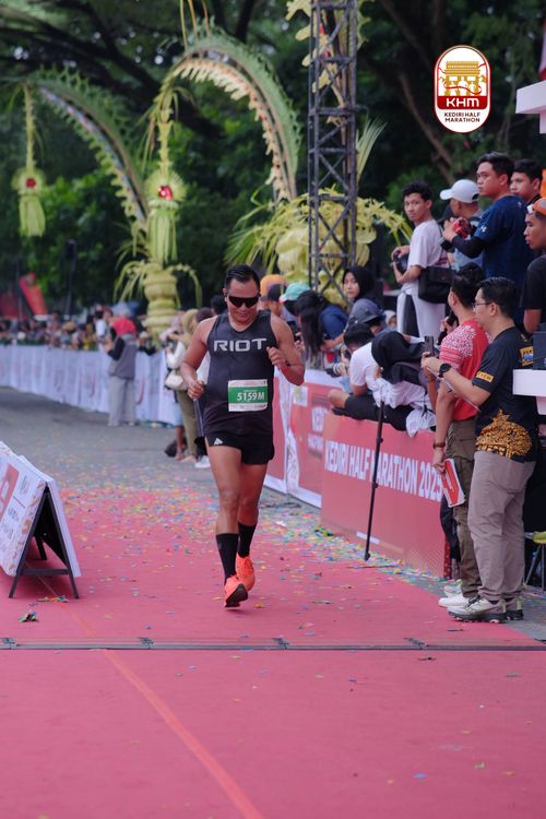 Race photo from Kediri Half Marathon 2025