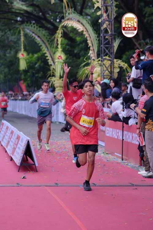 Race photo from Kediri Half Marathon 2025