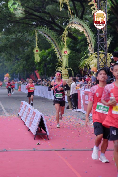 Race photo from Kediri Half Marathon 2025