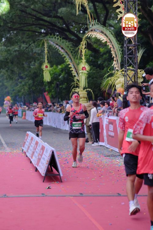 Race photo from Kediri Half Marathon 2025