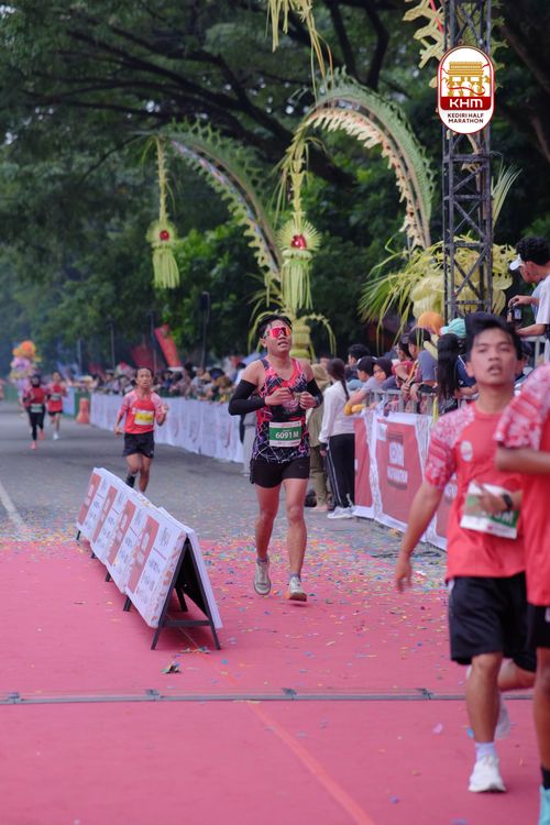 Race photo from Kediri Half Marathon 2025