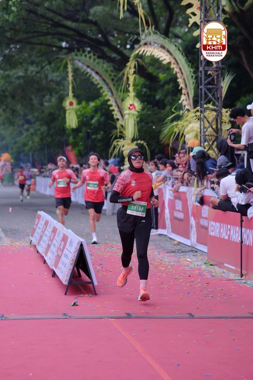Race photo from Kediri Half Marathon 2025