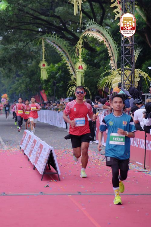 Race photo from Kediri Half Marathon 2025