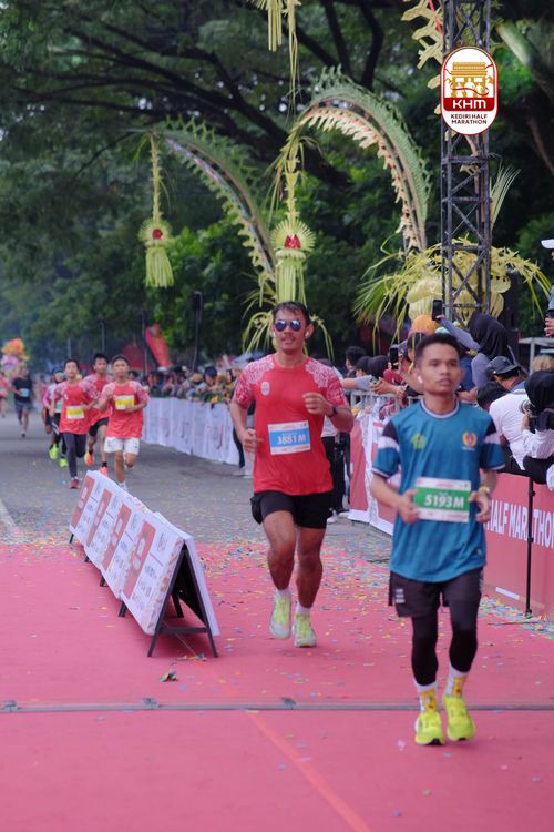 Race photo from Kediri Half Marathon 2025