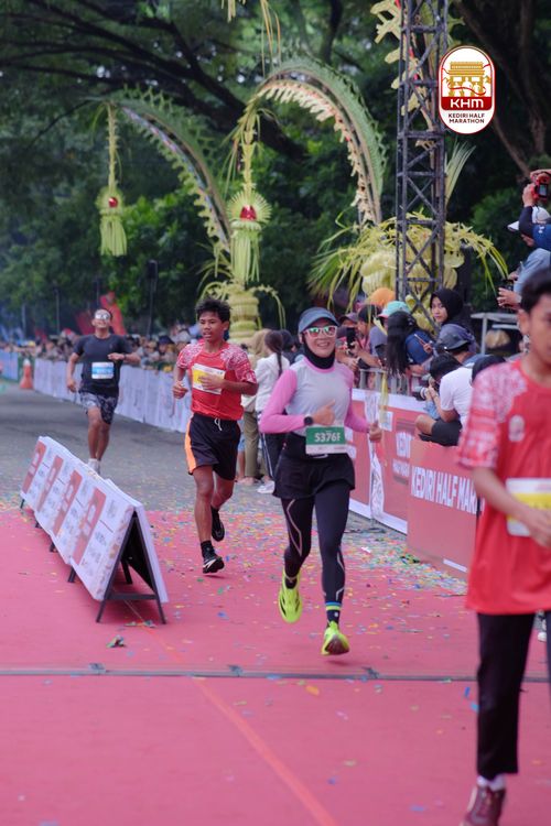 Race photo from Kediri Half Marathon 2025
