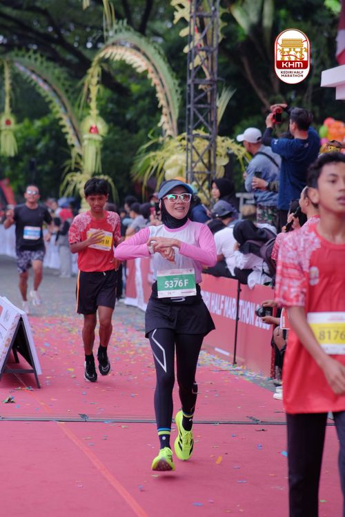 Race photo from Kediri Half Marathon 2025