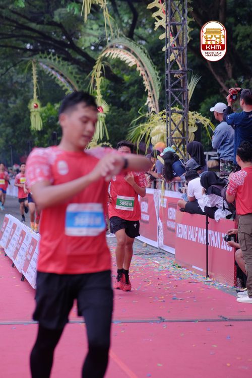 Race photo from Kediri Half Marathon 2025