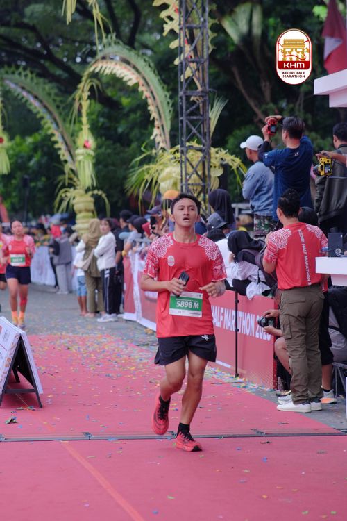 Race photo from Kediri Half Marathon 2025