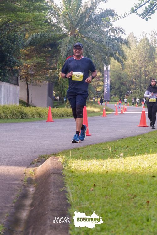 Race photo from Taman Budaya x BOGORUN 2025