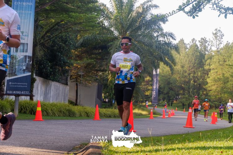Race photo from Taman Budaya x BOGORUN 2025