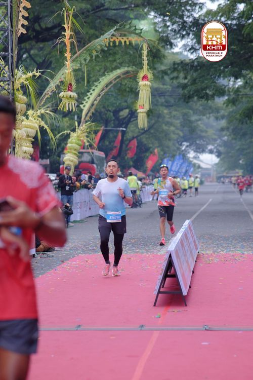 Race photo from Kediri Half Marathon 2025