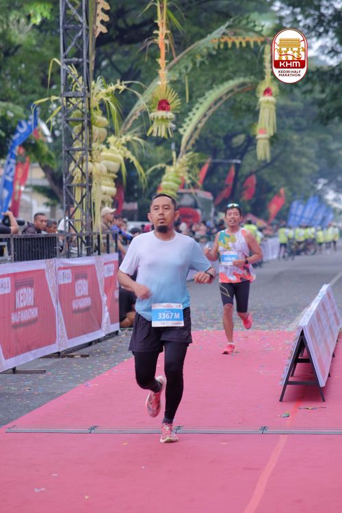 Race photo from Kediri Half Marathon 2025