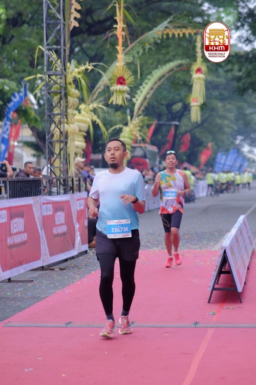 Race photo from Kediri Half Marathon 2025