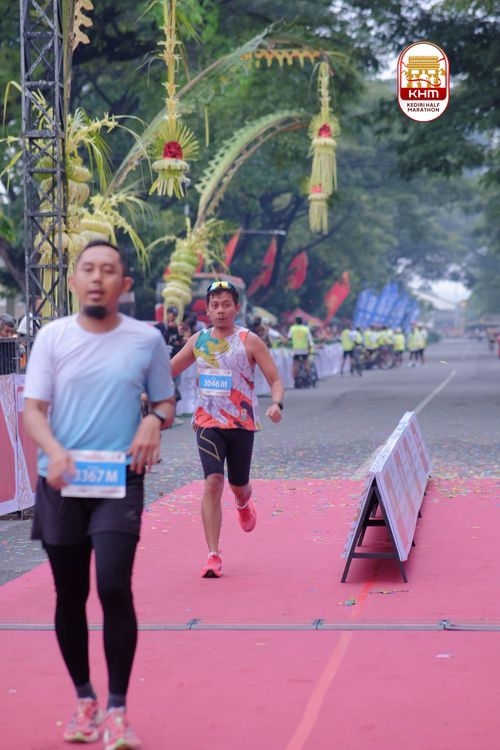 Race photo from Kediri Half Marathon 2025