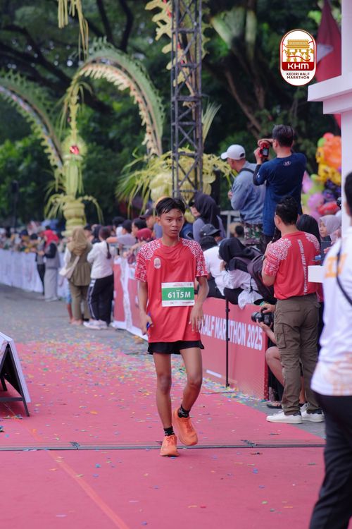 Race photo from Kediri Half Marathon 2025