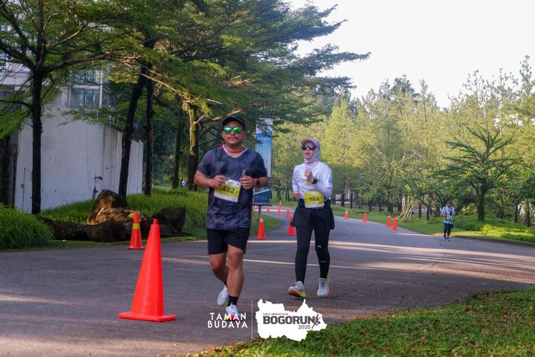 Race photo from Taman Budaya x BOGORUN 2025