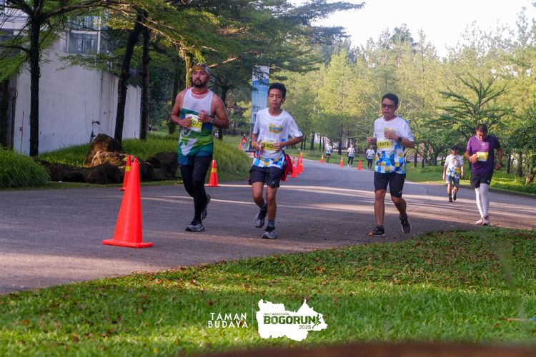 Race photo from Taman Budaya x BOGORUN 2025