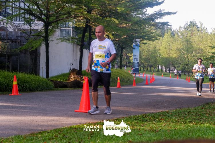 Race photo from Taman Budaya x BOGORUN 2025