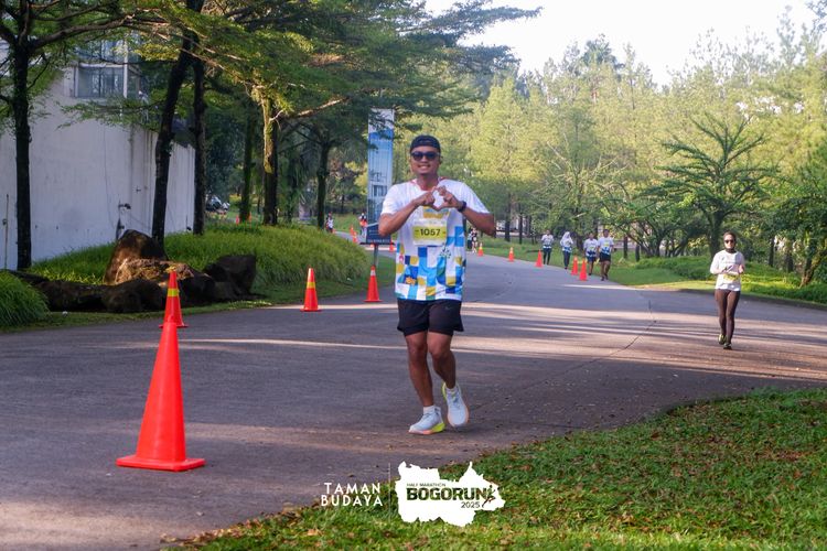 Race photo from Taman Budaya x BOGORUN 2025