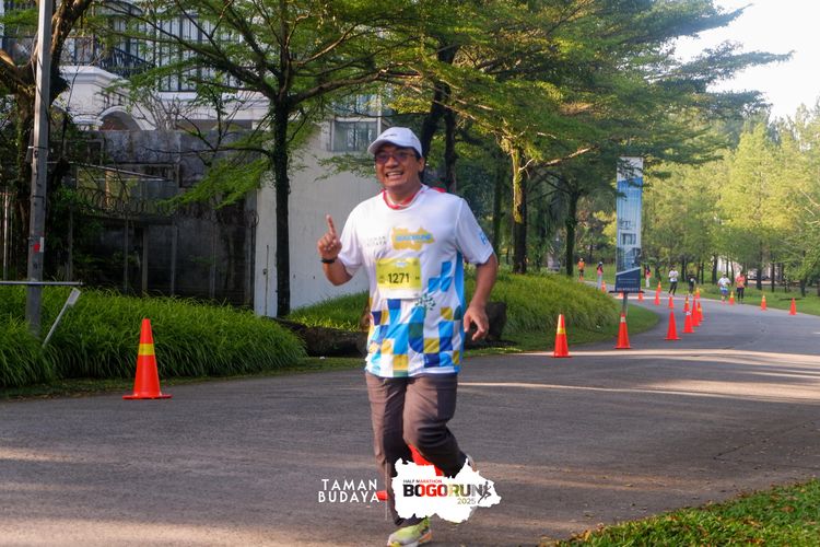 Race photo from Taman Budaya x BOGORUN 2025