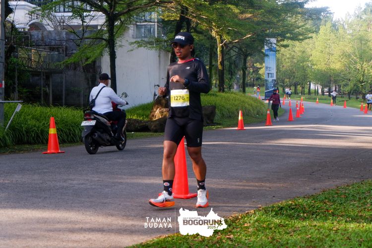 Race photo from Taman Budaya x BOGORUN 2025