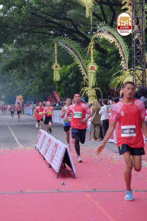 Race photo from Kediri Half Marathon 2025