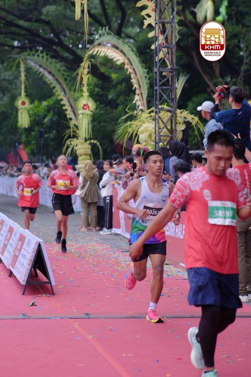 Race photo from Kediri Half Marathon 2025