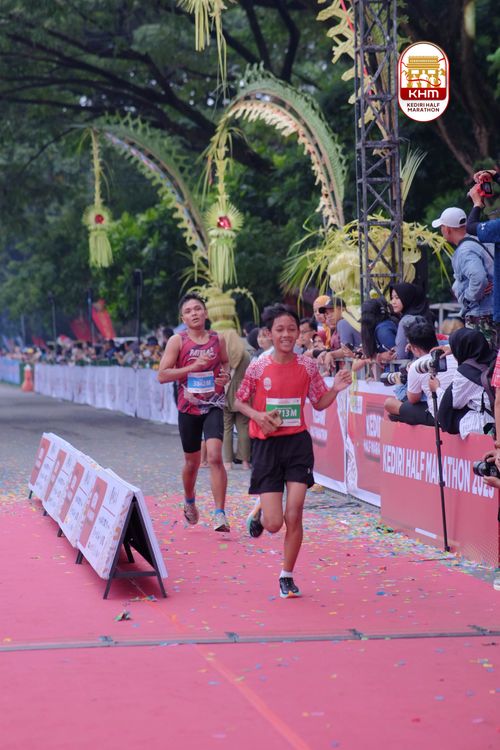 Race photo from Kediri Half Marathon 2025