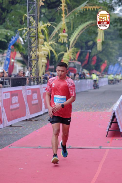 Race photo from Kediri Half Marathon 2025
