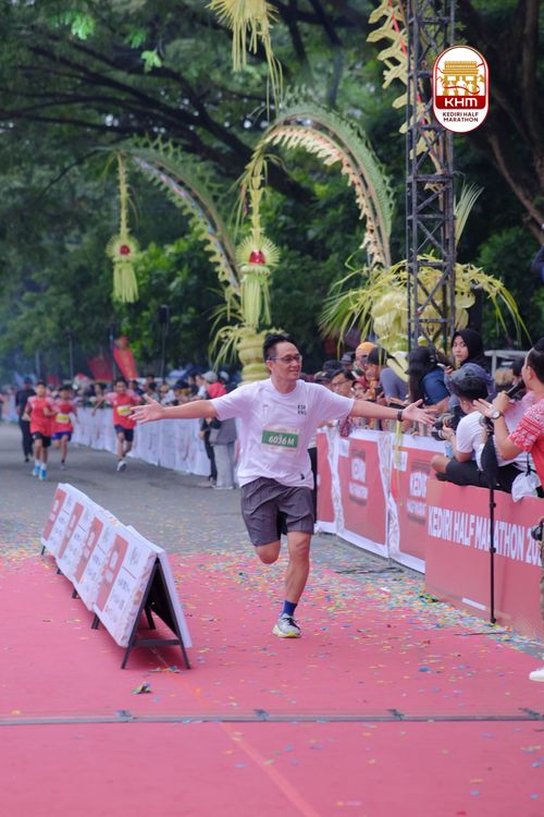 Race photo from Kediri Half Marathon 2025