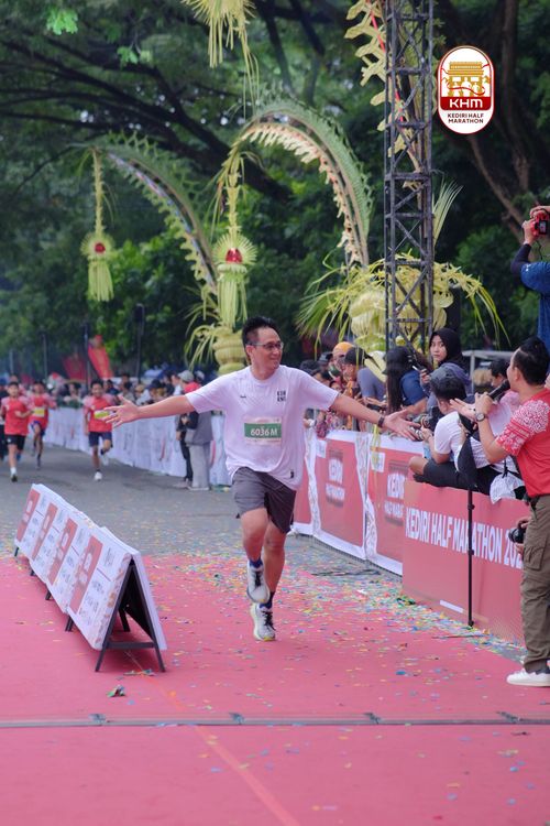 Race photo from Kediri Half Marathon 2025