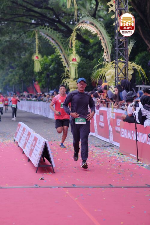 Race photo from Kediri Half Marathon 2025
