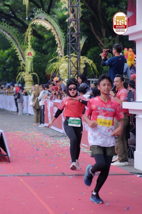 Race photo from Kediri Half Marathon 2025