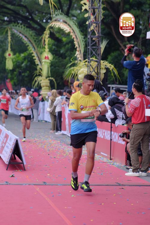 Race photo from Kediri Half Marathon 2025