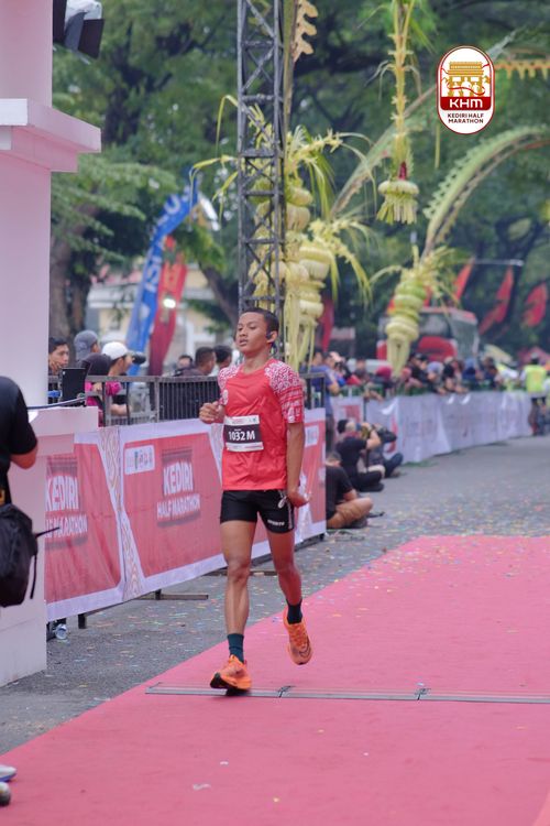 Race photo from Kediri Half Marathon 2025