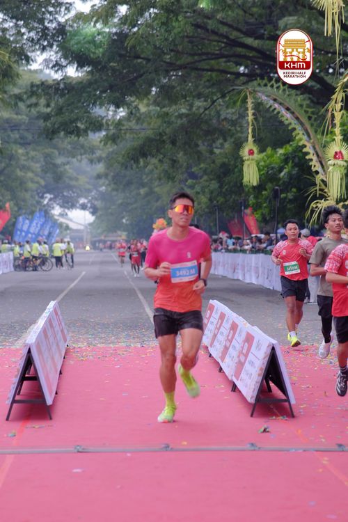 Race photo from Kediri Half Marathon 2025