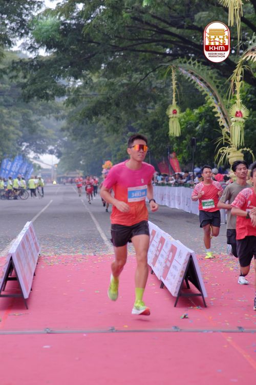 Race photo from Kediri Half Marathon 2025