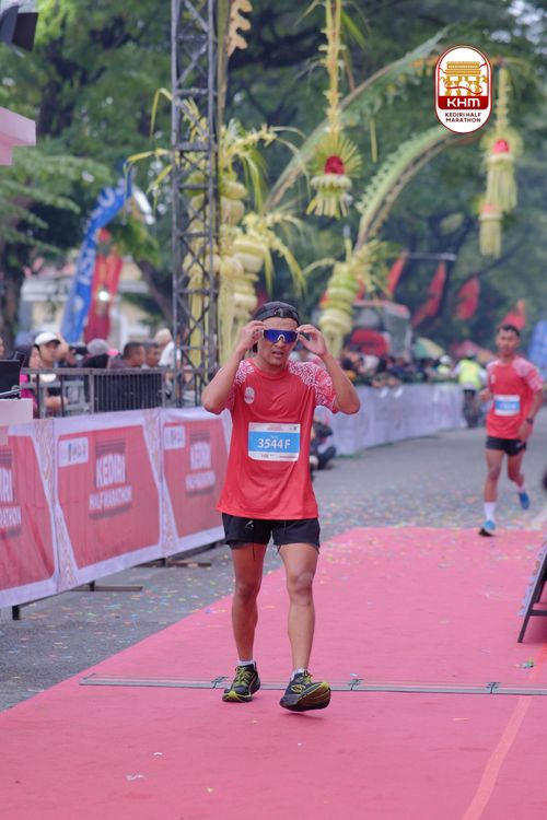 Race photo from Kediri Half Marathon 2025