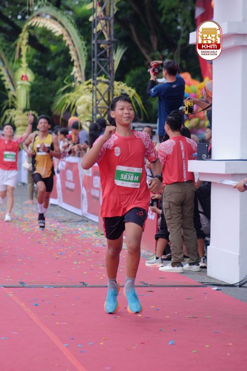 Race photo from Kediri Half Marathon 2025