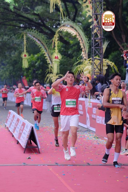 Race photo from Kediri Half Marathon 2025