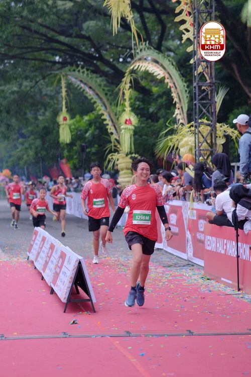 Race photo from Kediri Half Marathon 2025