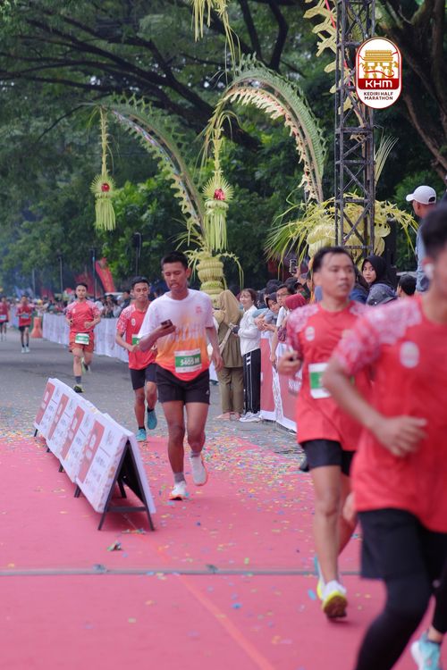 Race photo from Kediri Half Marathon 2025