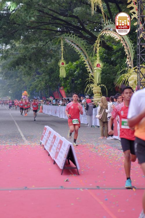 Race photo from Kediri Half Marathon 2025